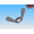 COLD FORGED WING NUTS, TYPE A, LIGHT PATTERN, ZP_0